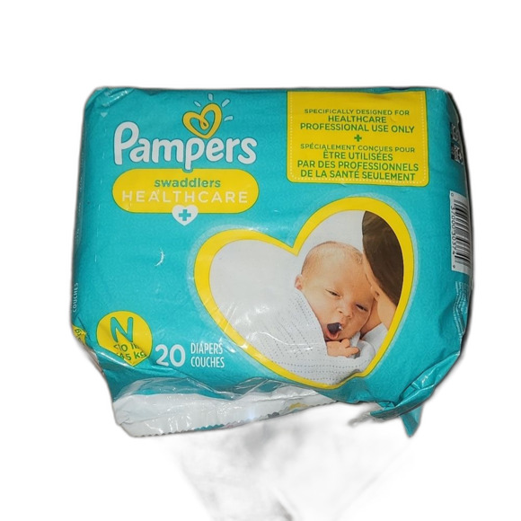 New Unopened Pampers Swaddlers Newborn 20 Pack - Picture 1 of 2